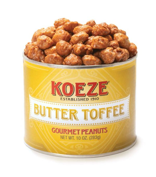 Koeze's Butter Toffee Peanuts (10 oz. Canister) #42379