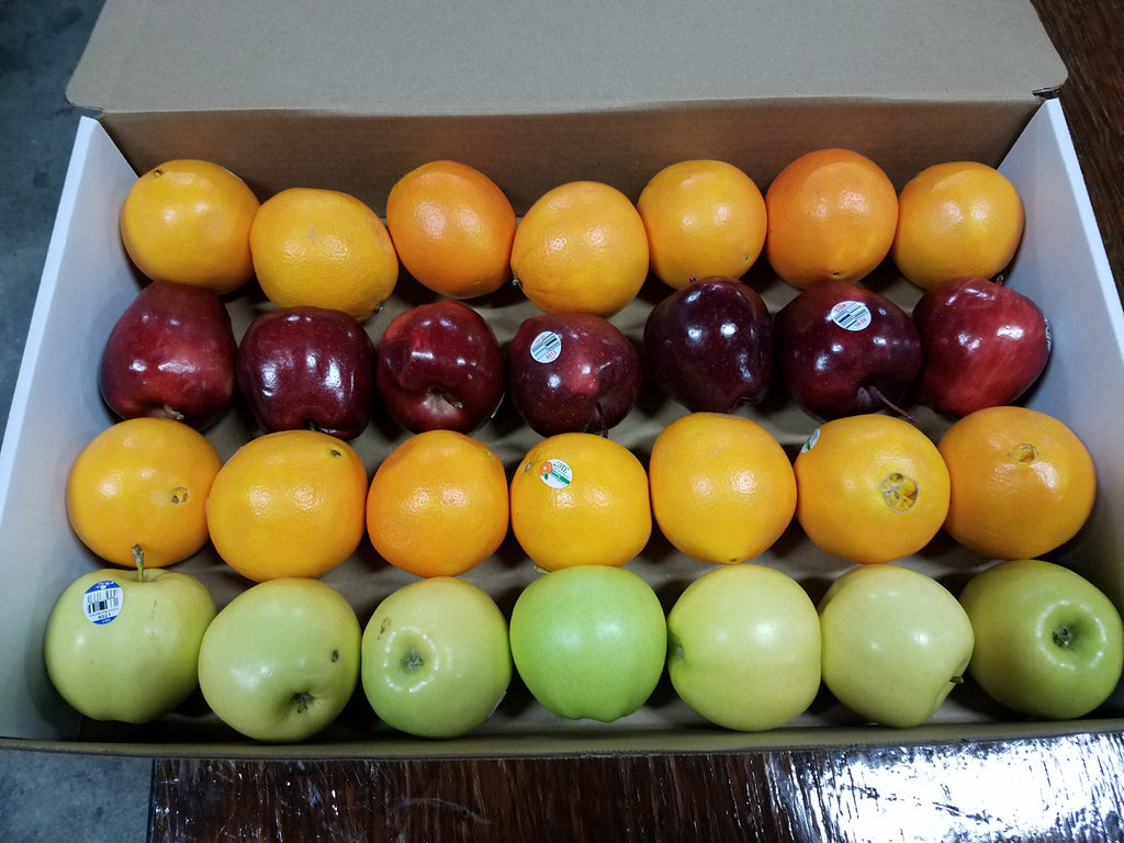 Fruit- Small Apple & Orange Box