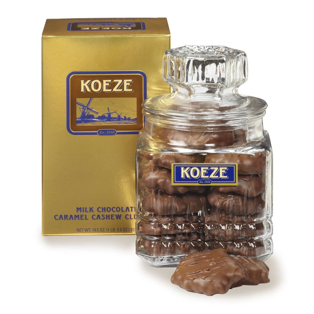 Koeze's Milk Chocolate Cashew Clusters